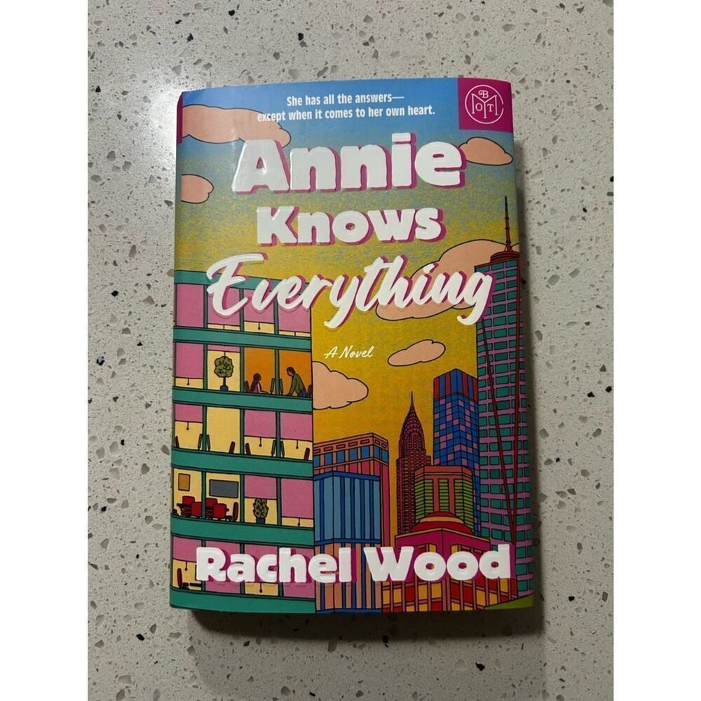 Annie Knows Everything by Rachel Wood - Pink Multi Hardcover Novel